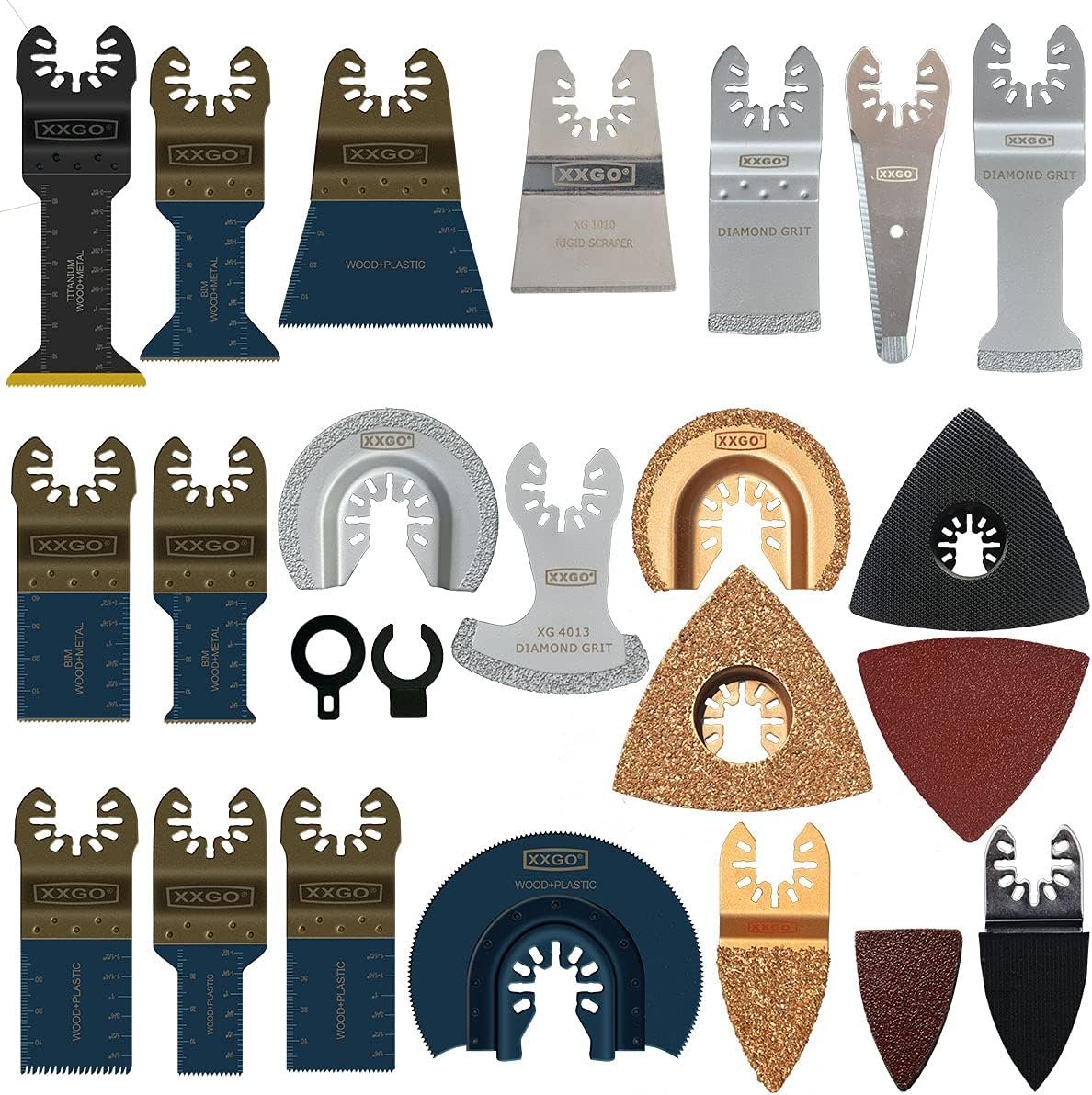 120-Piece Oscillating Tool Blade Kit for Ultimate DIY Projects