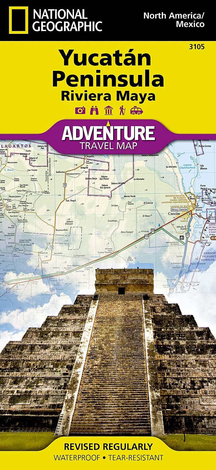 Explore the Yucatan Peninsula with This Adventure Map