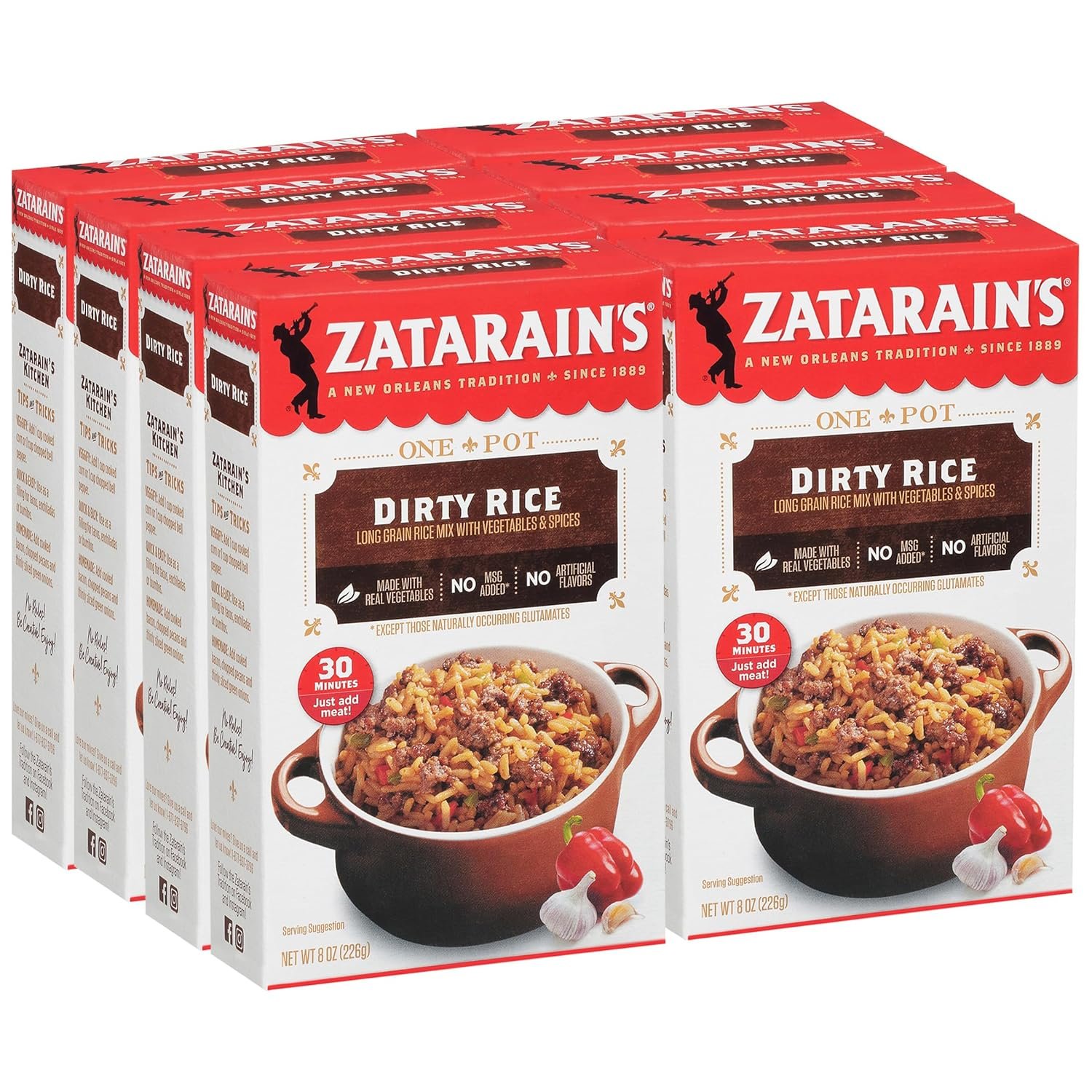 New Orleans Dirty Rice Mix – Bold 8-Pack