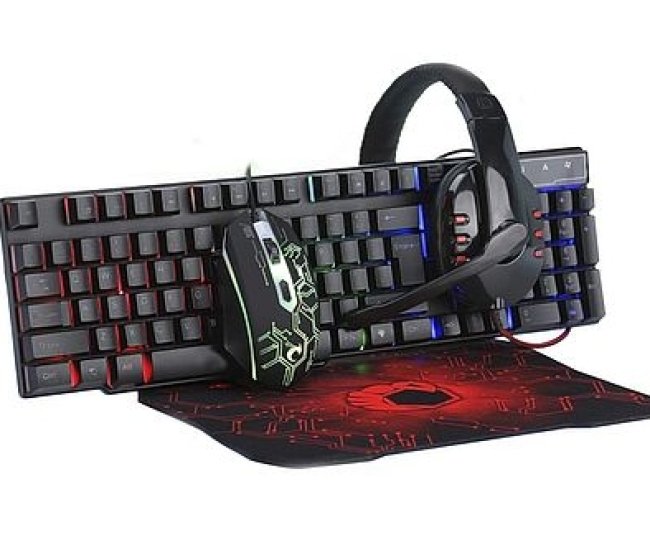 4-in-1 Gaming Set for Console and PC