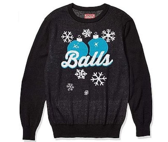 Balls Ugly Christmas Sweater