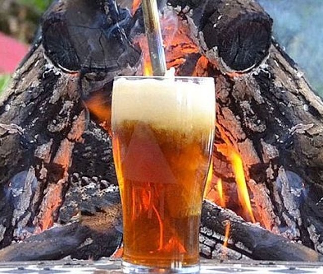 Beer Caramelizer Campfire Tool