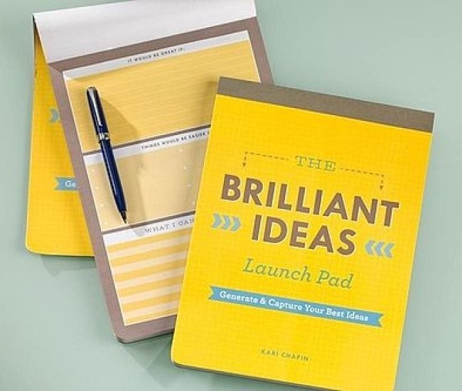Brilliant Ideas Launch Pad Notepad