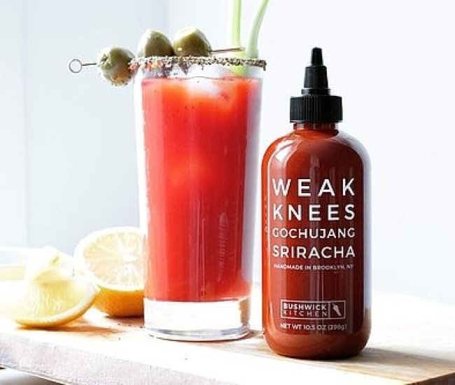 Bushwick Kitchen Weak Knees Gochujang Sriracha