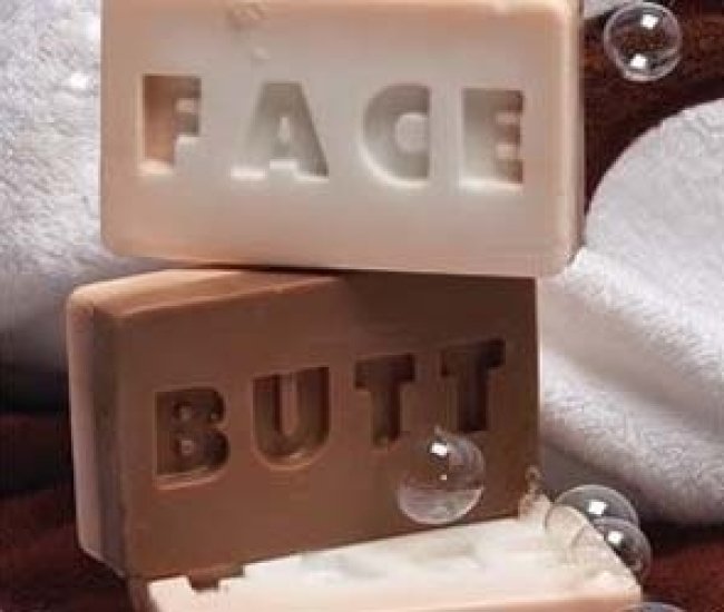 Butt Face Soap Bar