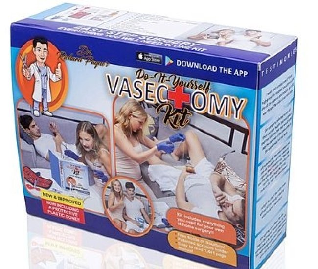 DIY Vasectomy Prank Gift Box