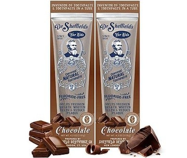 Dr. Sheffield’s Chocolate Toothpaste