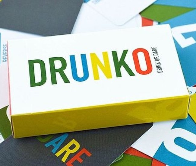 Drunko The Drink Or Dare Card Game