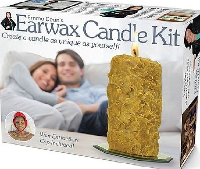 Earwax Candle Kit Prank Gift Box