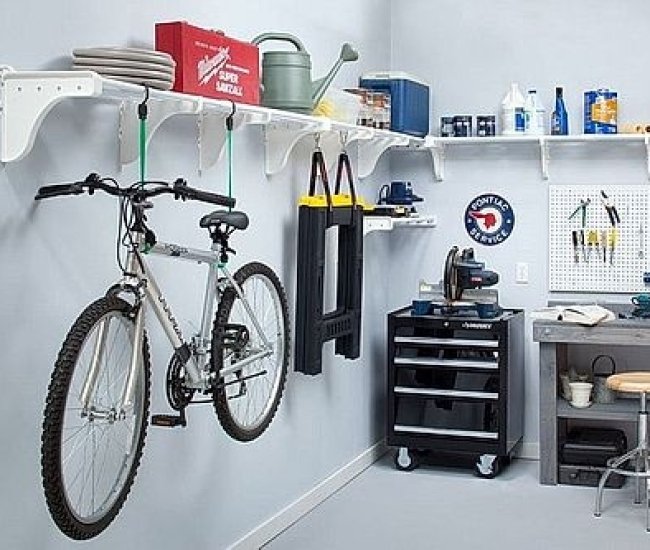 Expandable Garage Shelves