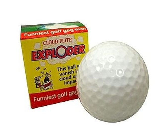 Exploder Golf Ball Gag Gift