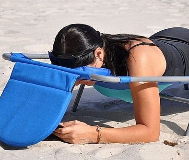 Face Down Tanning Chair