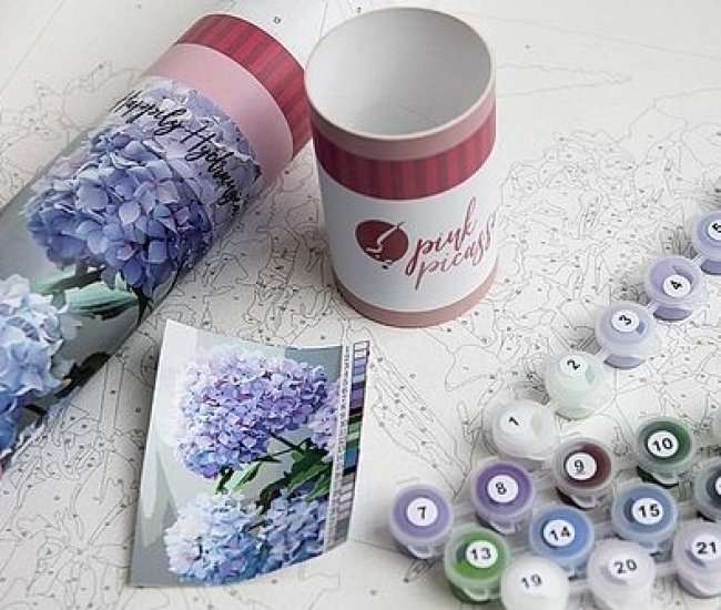 Flower Paint By Numbers Kit