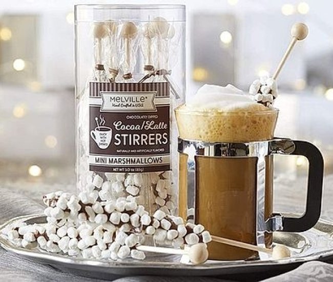 Gourmet Mini Marshmallow Chocolate Stirrers