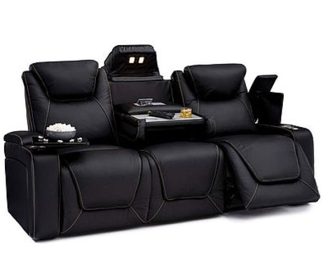 Home Theater Leather Sofa