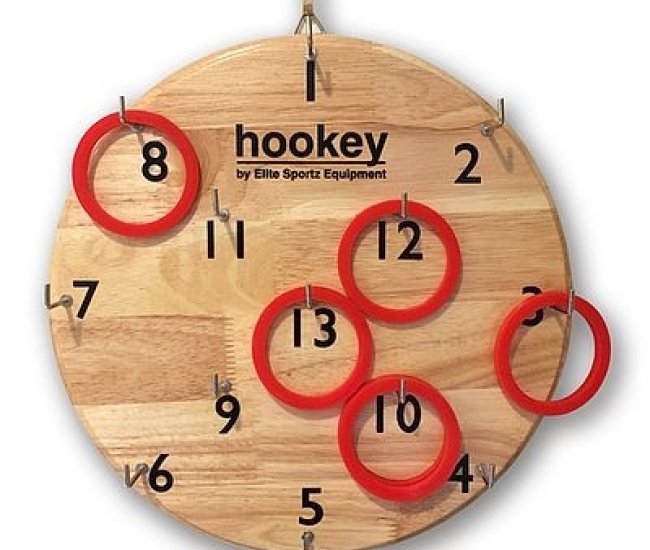 Hookey Ring Toss Game Board