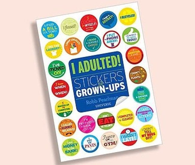 I Adulted! Stickers For Grown Ups