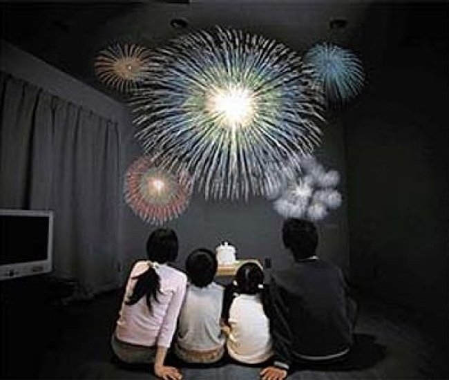 Indoors Fireworks Show