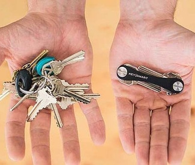 Keysmart Key Holder & Keychain Organizer