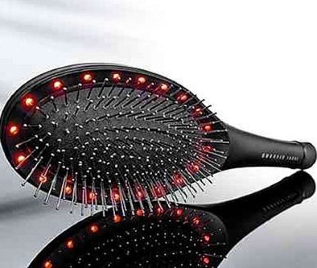 Light & Massage Therapy Hairbrush