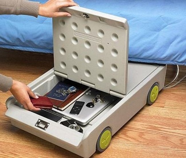 Lock & Roll Under-Bed Personal Safe