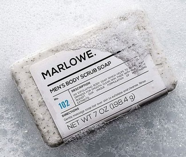 Marlowe Men’s Body Scrub Soap