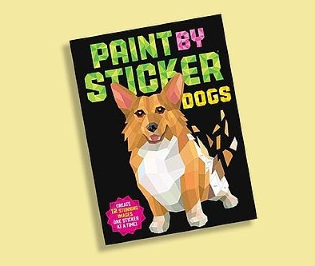 Paint by Stickers: Dogs
