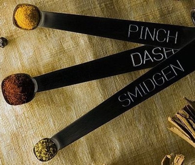 Pinch Dash Smidgen Measuring Spoons