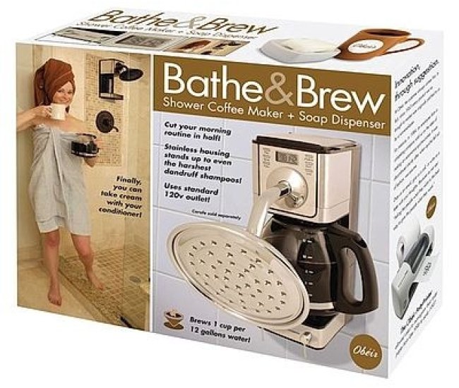 "Bathe & Brew" Prank Gift Box