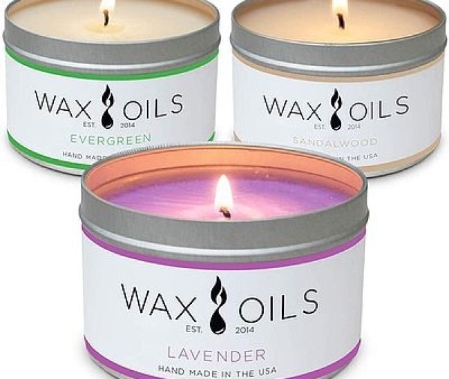 Scented Aromatherapy Stress Relief Candles