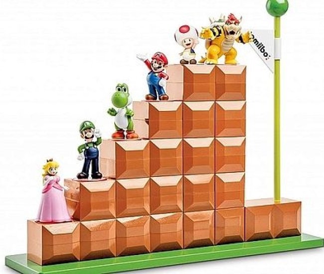 Super Mario Amiibo Display Stand