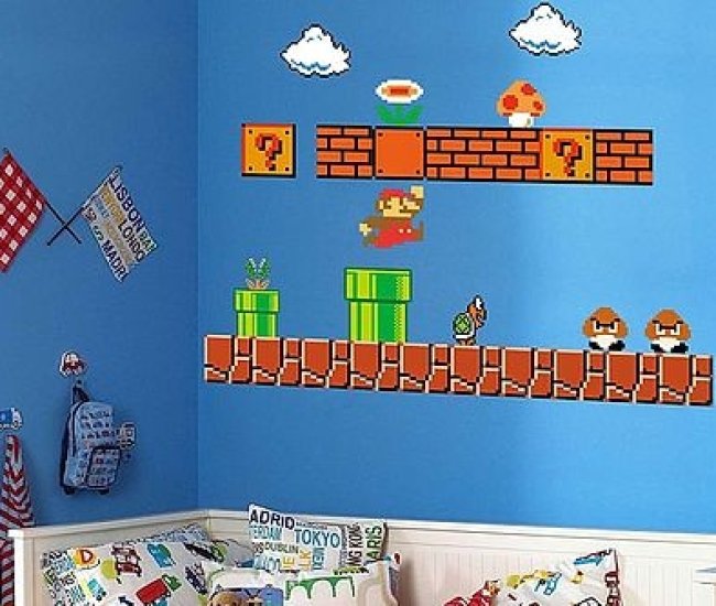 Super Mario Bros. Wall Decals