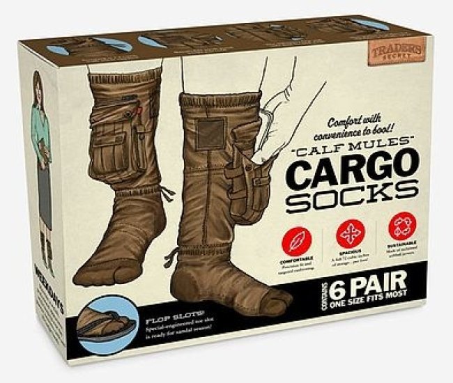 Tactical Cargo Socks Prank Gift Box