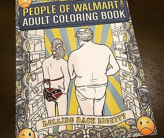The People of Walmart Coloring Book