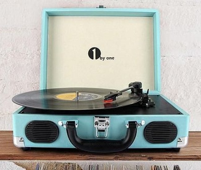 The Portable Vinyl Record Player