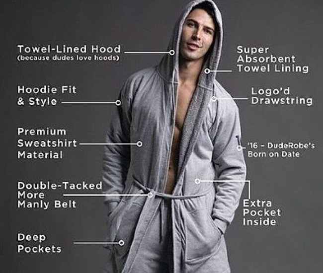 The Ultimate Men's Bath Robe
