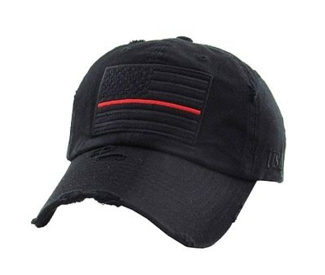 Thin Red Line Firefighter Cap