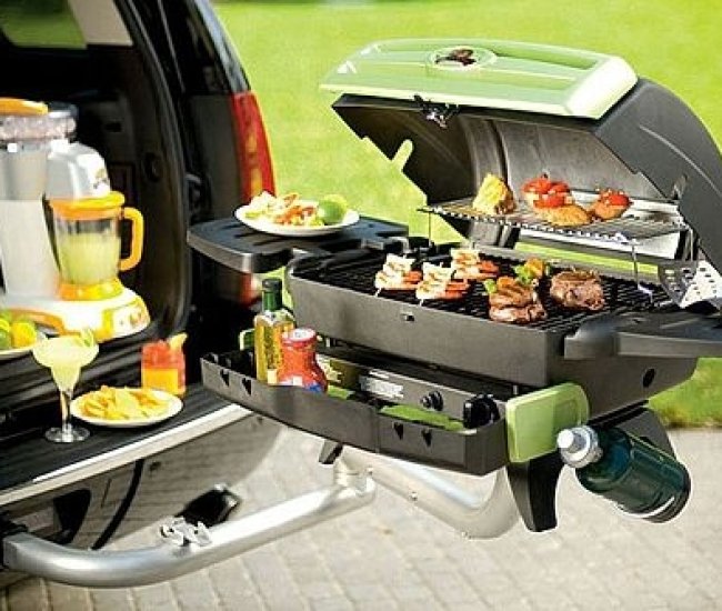 Towing Hitch Tailgating Grill