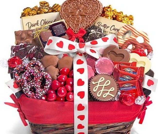 You're So Sweet Valentine's Day Bucket – Boston Gift Baskets