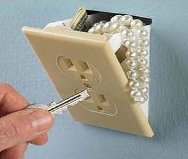 Wall Outlet Safe