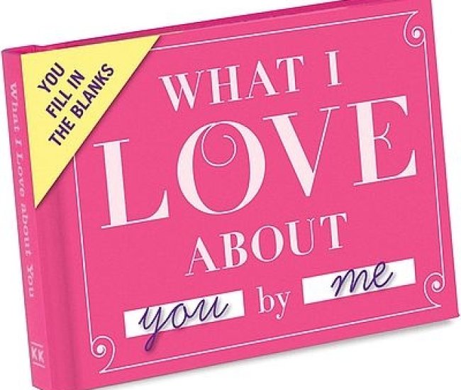 What I Love About You Fill-In Book
