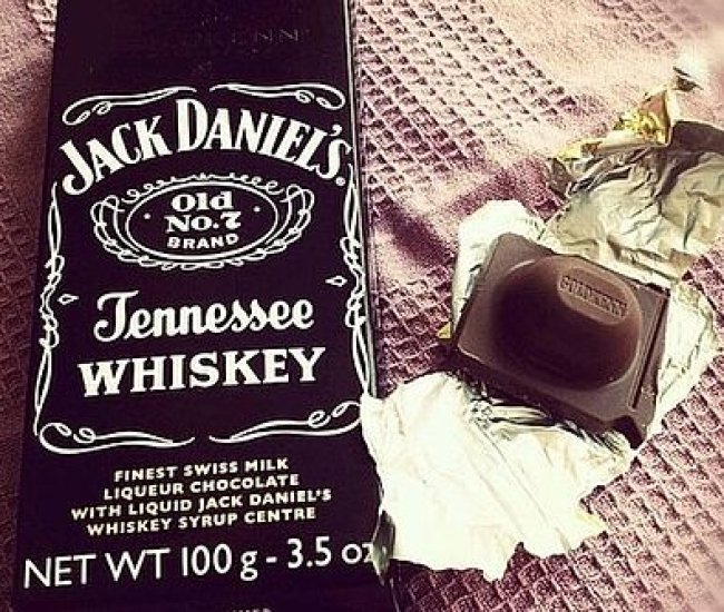 Whiskey Filled Chocolate Bar