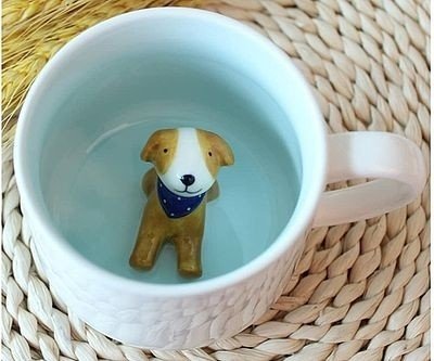 3D Coffee Dog Mug