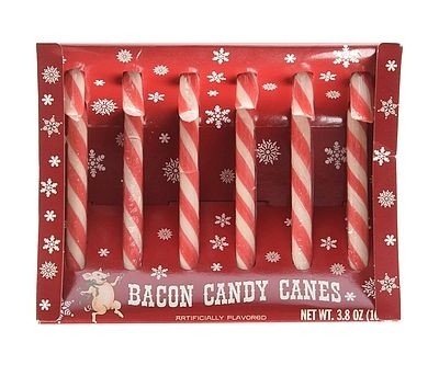 Bacon Candy Canes