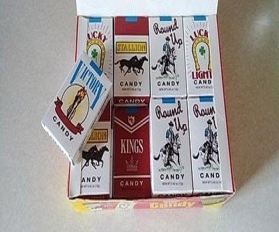 Candy Cigarette Packs