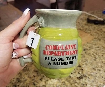 Complaint Department Coffe...