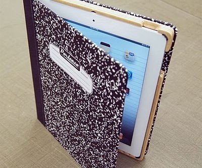 Composition Book iPad Cover