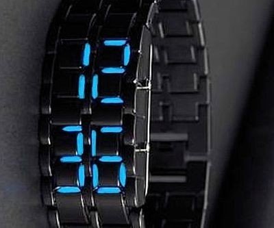 Faceless LED Watch