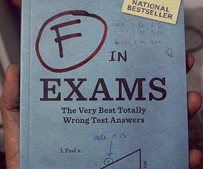 Failed Exams Answers Book