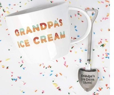 Grandpa's Ice Cream Bowl & Shovel